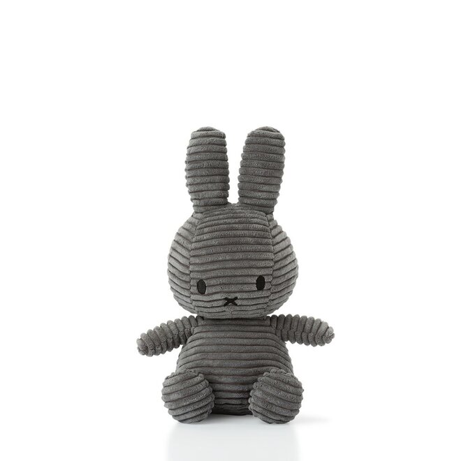 Nijntje Knuffel ECO Corduroy Grey 23 cm