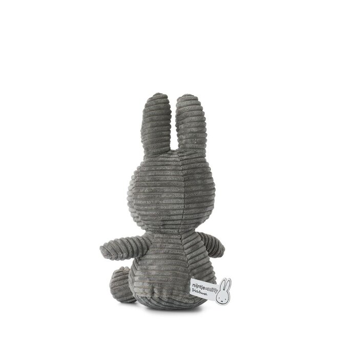 Bon Ton Toys | Nijntje Knuffel ECO Corduroy Grey 23 cm