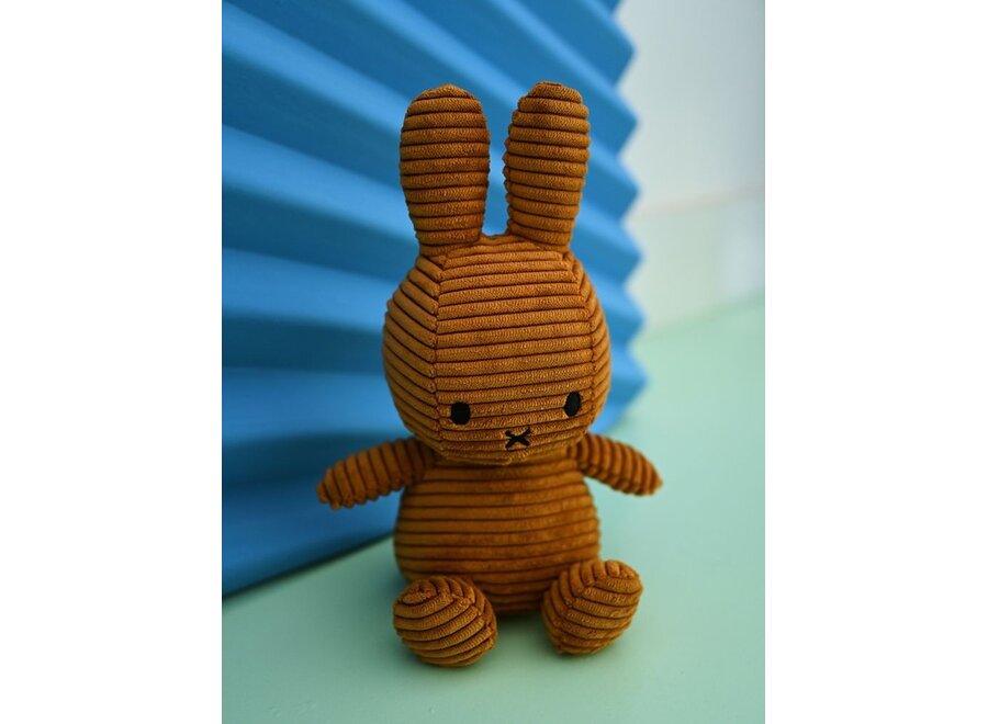 Bon Ton Toys | Nijntje Knuffel ECO Corduroy Cinnamon 23 cm