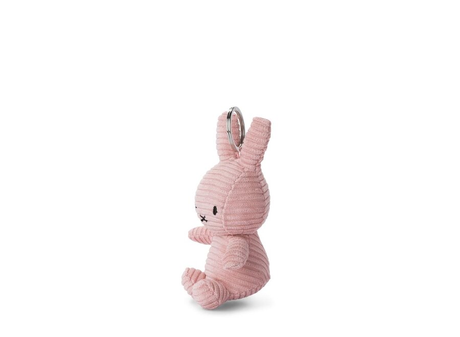 Bon Ton Toys | Nijntje Sleutelhanger ECO Corduroy Pink 10 cm