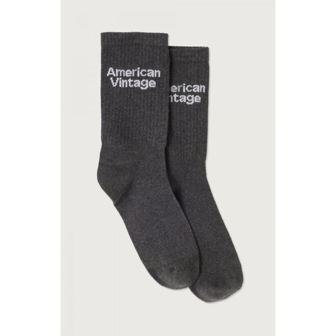 American Vintage | Clypsun Sokken Charcoal Melange