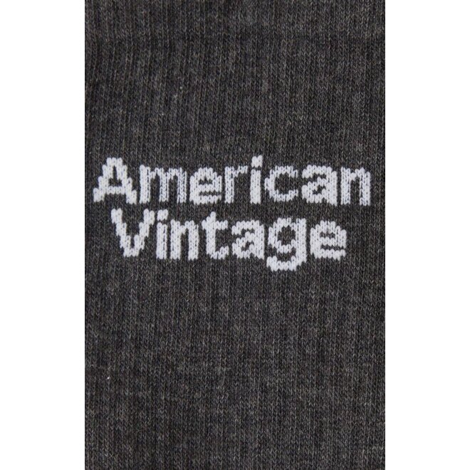 American Vintage | Clypsun Sokken Charcoal Melange