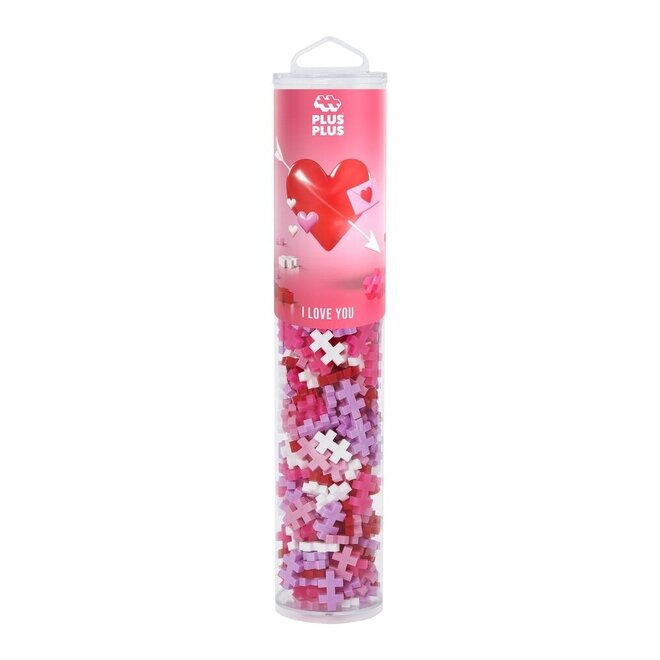 Plus-Plus | Tube I Love You Mix (240 pieces)