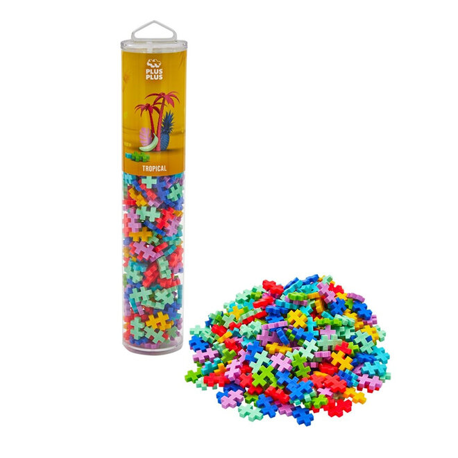 Plus-Plus | Tube Tropical Color Mix (240 pieces)
