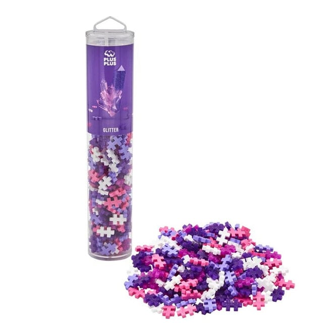 Plus-Plus | Tube Glitter Color Mix (240 pieces)