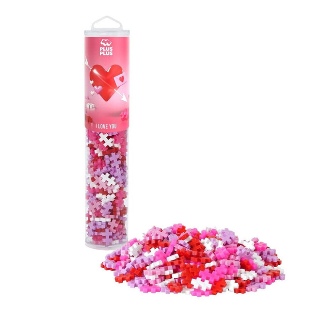 Plus-Plus | Tube I Love You Mix (240 pieces)