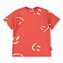 Molo | Riley T-shirt Big Smiles Red