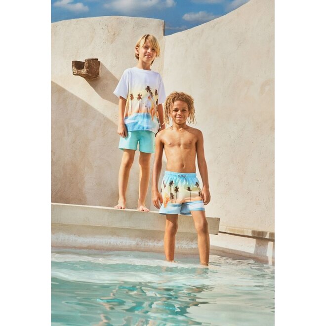 Molo | Niko Solid Zwembroek Blue Light