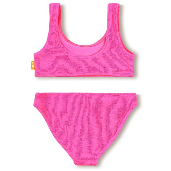 Molo | Nola Crepe Bikini Neon Pink