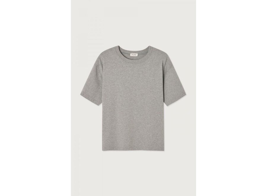 Fizvalley T-Shirts Mc Heather Grey Grisch