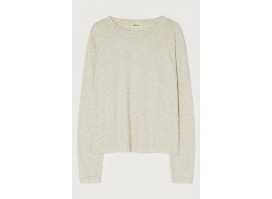 Ypawood T-Shirts Ml Heather Grey Grisch