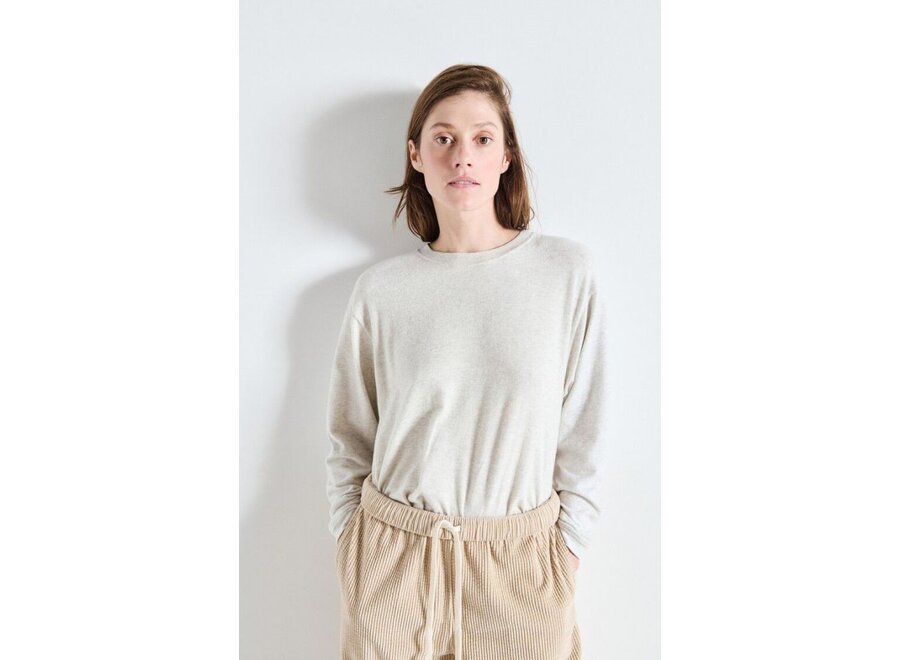 American Vintage | Ypawood T-Shirts Ml Heather Grey Grisch