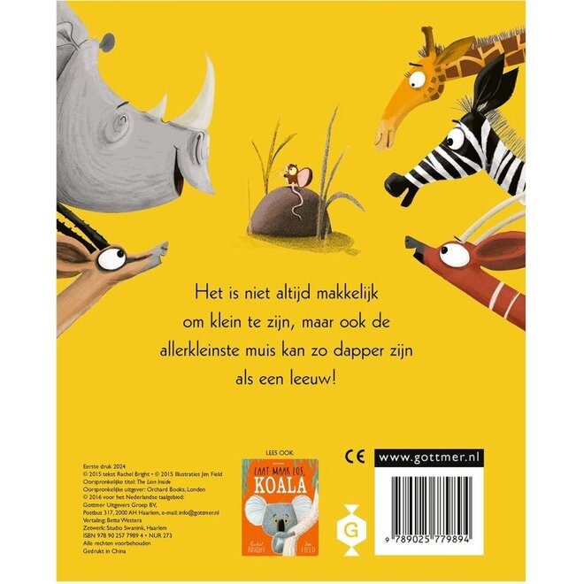 De leeuw in de muis (karton) | Rachel Bright & Jim Field