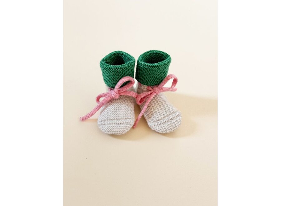 Booties Cream/Grass