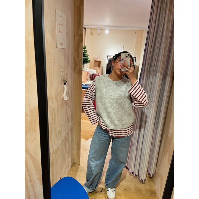 American Vintage | Vitow Spencer Gris Clair Chine