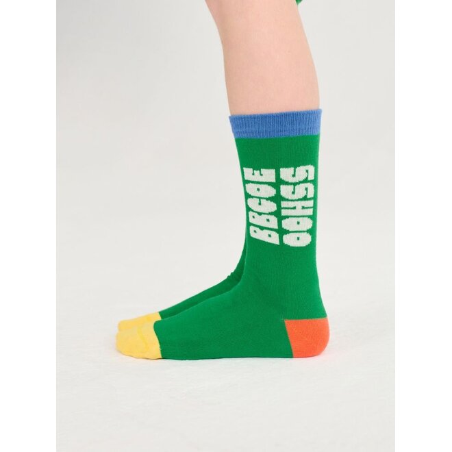 Bobo Choses | Bobo Choses Modern Long Socks Green