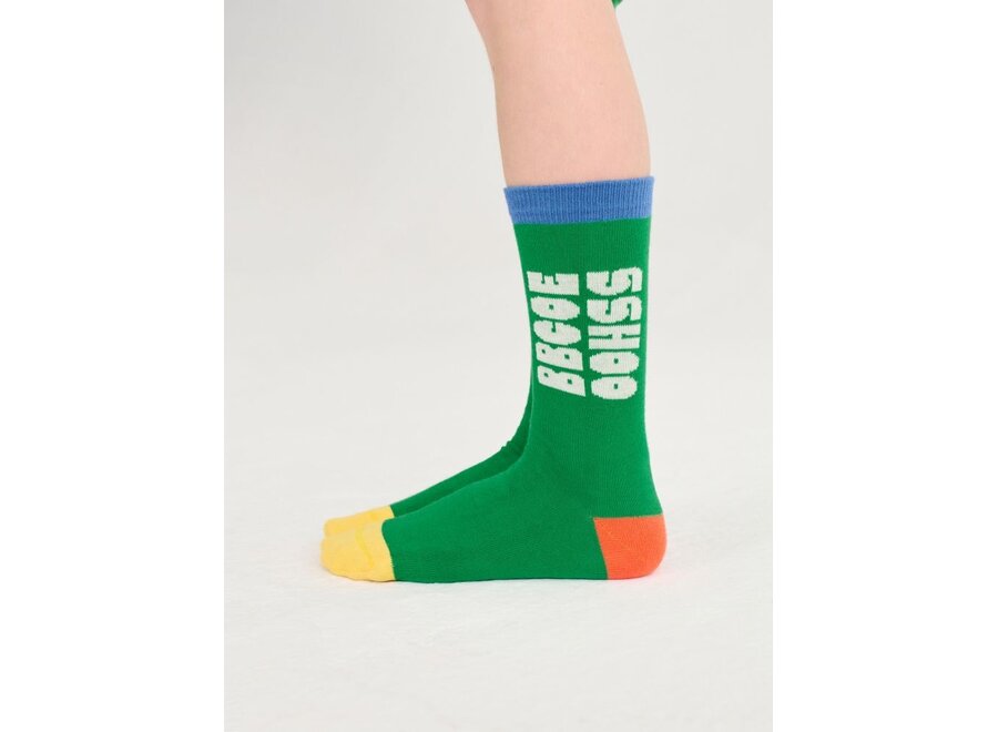Bobo Choses | Bobo Choses Modern Long Socks Green