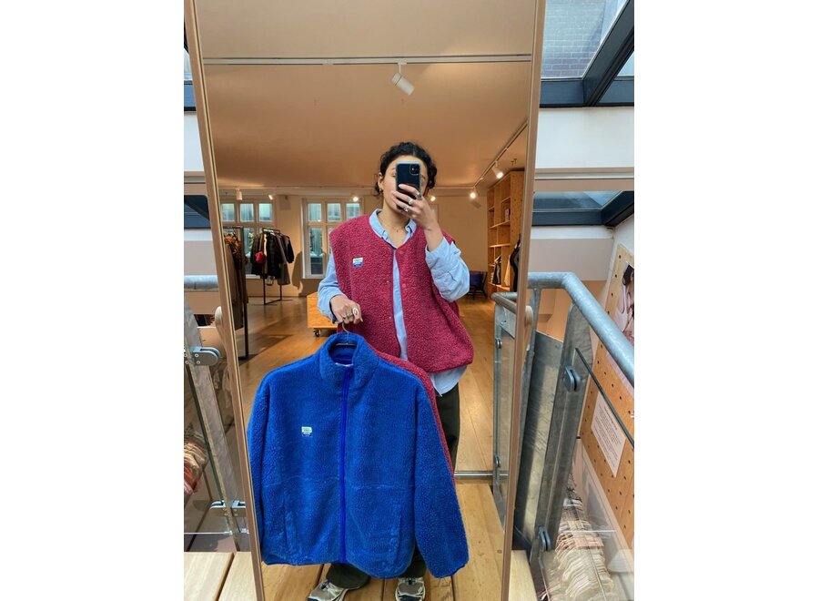 American Vintage | Hoktown Bodywarmer Magenta Chine