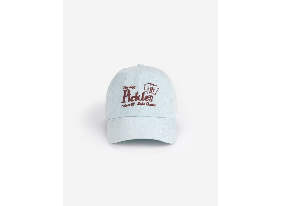 Pickles The Dog Denim Cap Light Blue