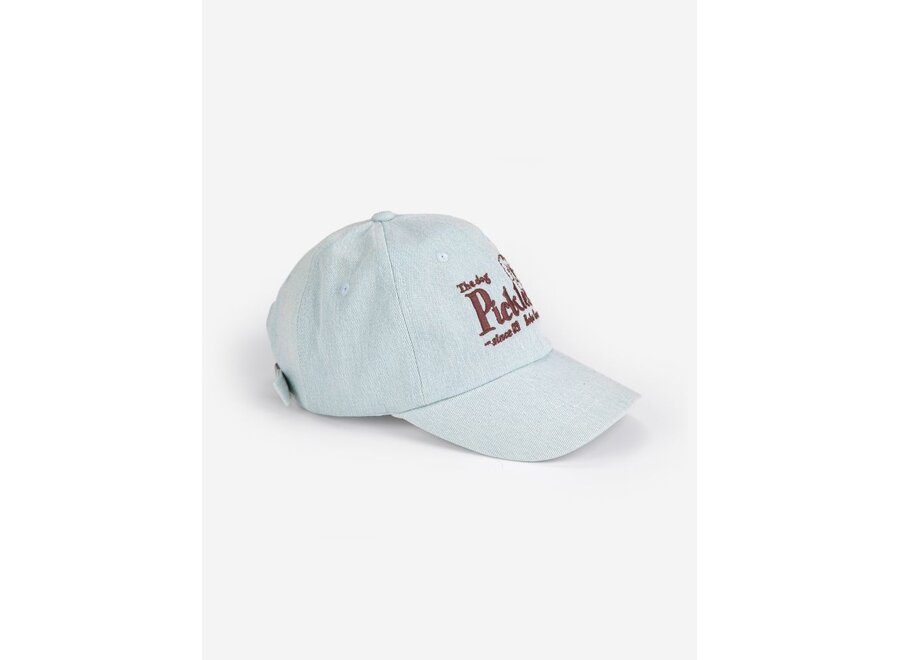 Bobo Choses | Pickles The Dog Denim Cap Light Blue