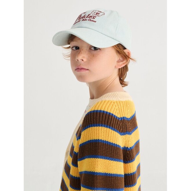 Bobo Choses | Pickles The Dog Denim Cap Light Blue