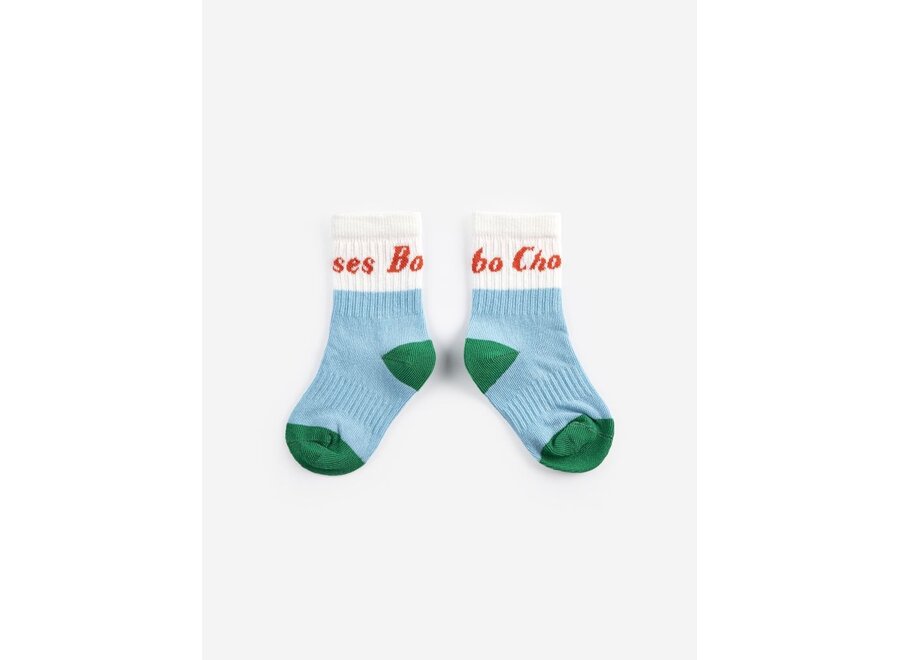 Bobo Choses | Bobo Choses Short Socks Light Blue