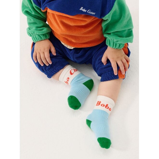 Bobo Choses | Bobo Choses Short Socks Light Blue