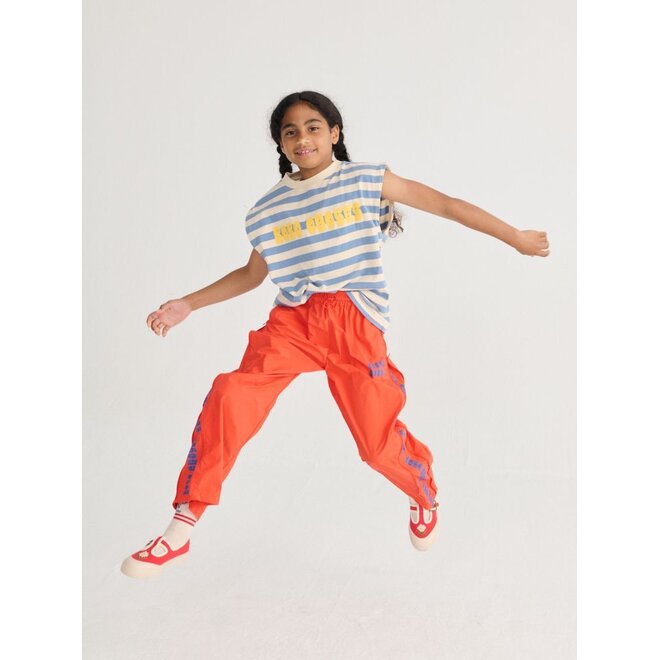 Bobo Choses | Bobo Choses Modern Striped Sleeveless T-Shirt Offwhite