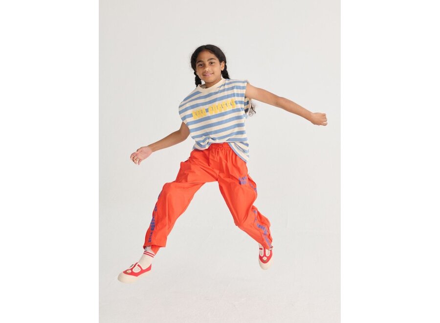 Bobo Choses | Bobo Choses Modern Striped Sleeveless T-Shirt Offwhite