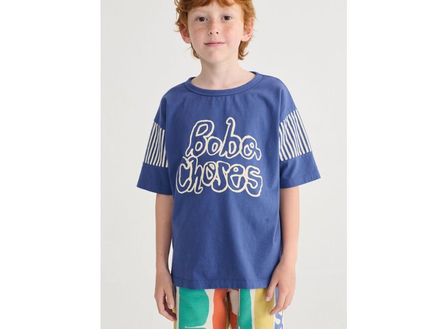 Bobo Choses | Bobo Choses By Hand T-Shirt Navy Blue