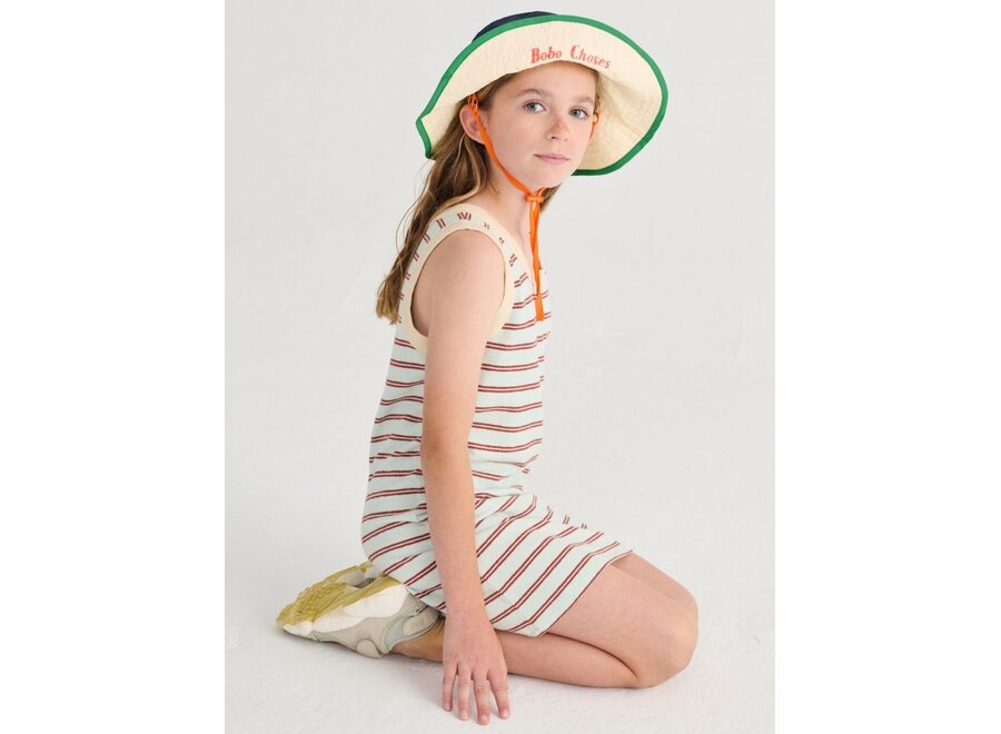 Bobo Choses | Bobo Choses Striped Dress Light Blue