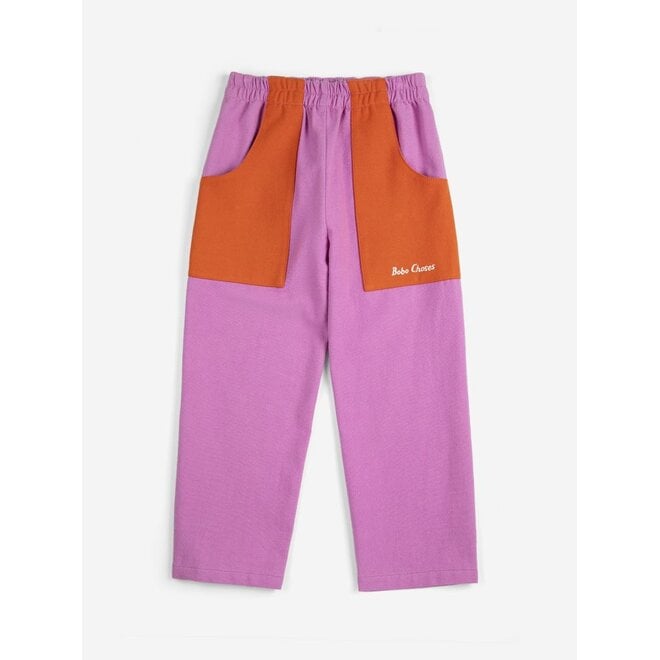 Bobo Choses | Bobo Choses Color Block Woven Pants Purple
