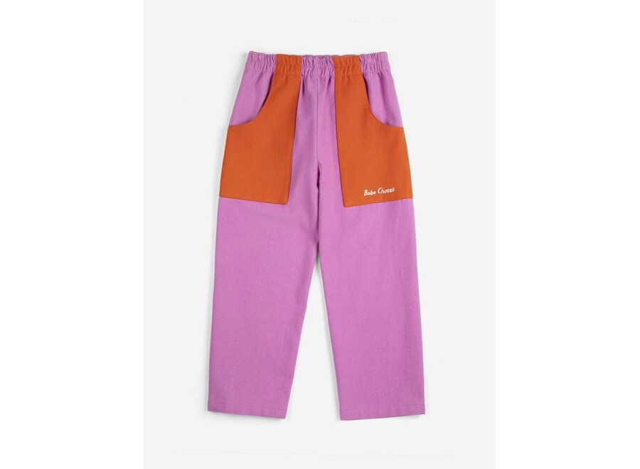 Bobo Choses | Bobo Choses Color Block Woven Pants Purple