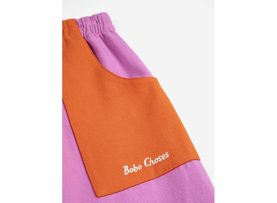 Bobo Choses | Bobo Choses Color Block Woven Pants Purple