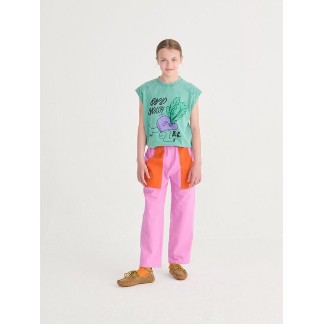 Bobo Choses | Bobo Choses Color Block Woven Pants Purple