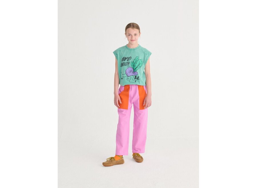 Bobo Choses | Bobo Choses Color Block Woven Pants Purple