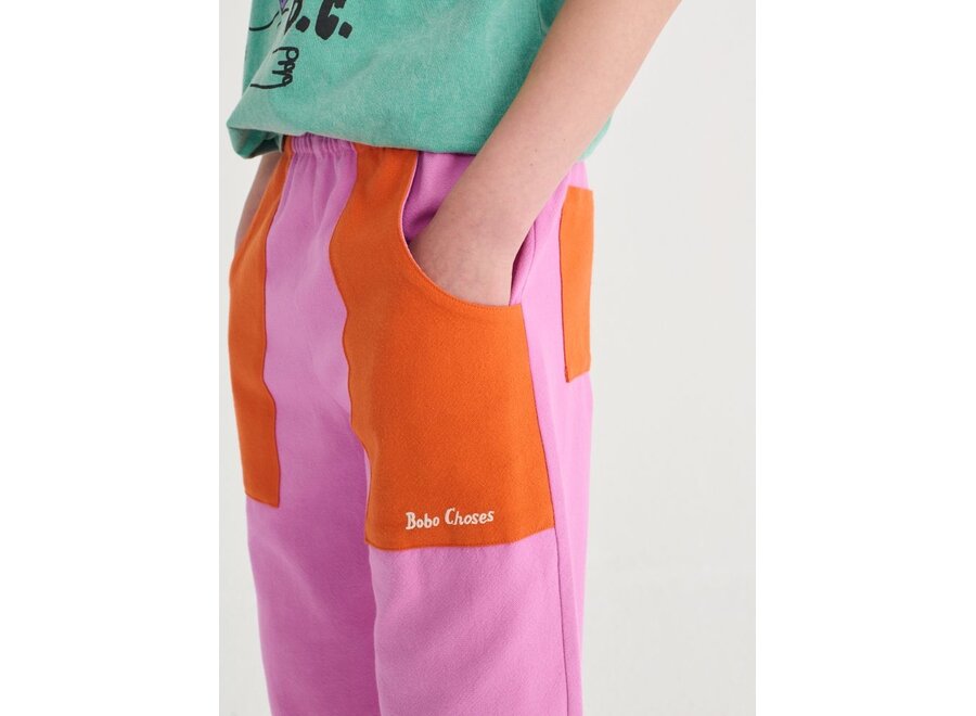 Bobo Choses | Bobo Choses Color Block Woven Pants Purple