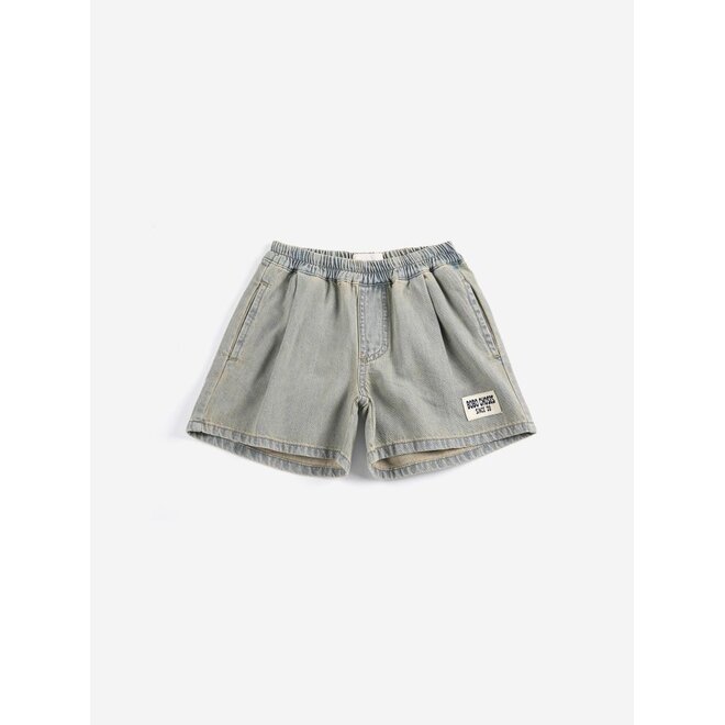 Bobo Choses | Bobo Choses Since 09 Denim Bermuda Shorts Prussian Blue