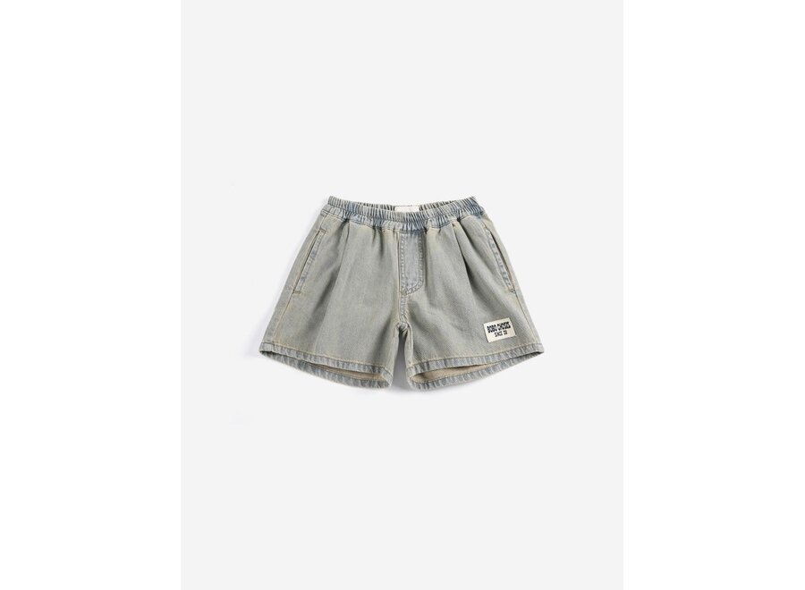 Bobo Choses Since 09 Denim Bermuda Shorts Prussian Blue