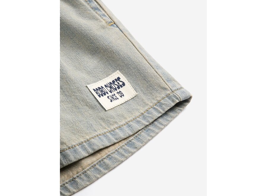 Bobo Choses | Bobo Choses Since 09 Denim Bermuda Shorts Prussian Blue