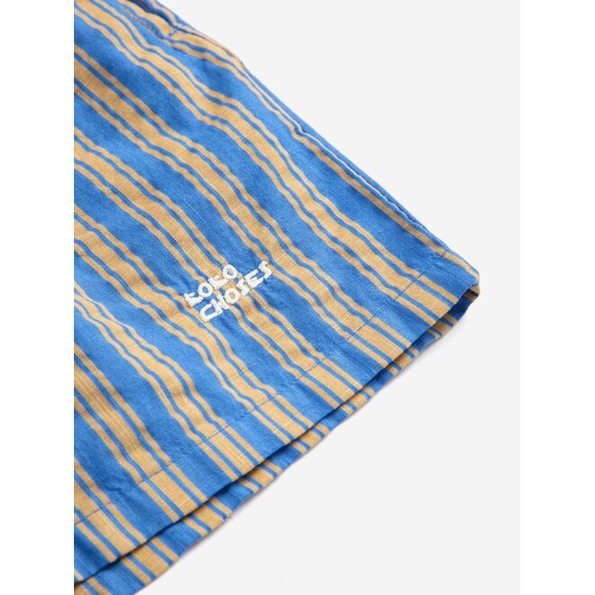 Bobo Choses | New Hairline Denim Bermuda Shorts Navy Blue