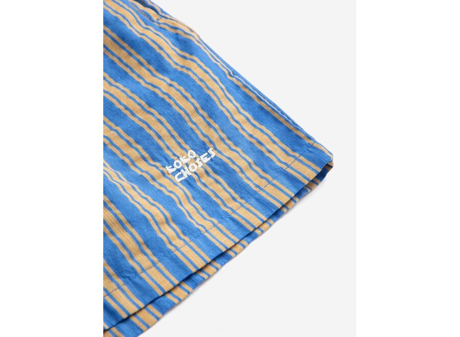 Bobo Choses | New Hairline Denim Bermuda Shorts Navy Blue