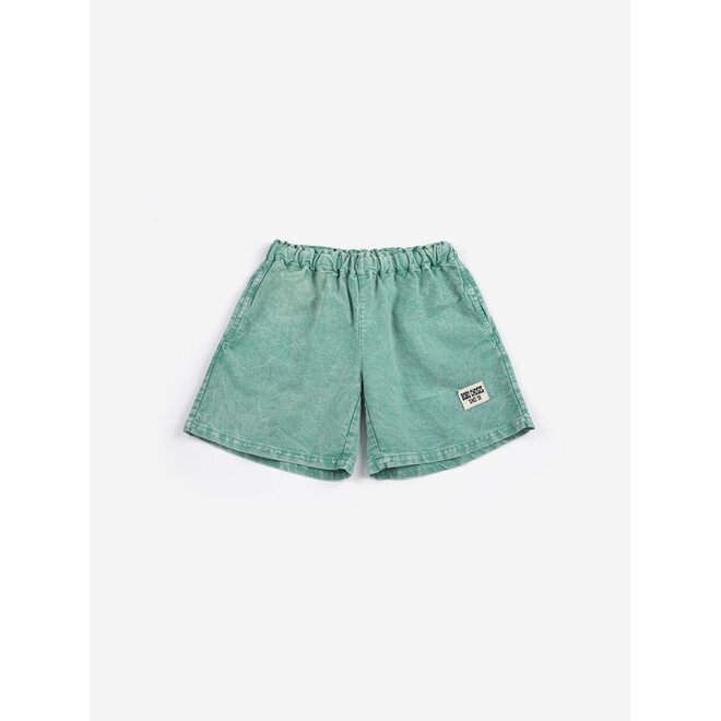 Bobo Choses Since 09 Woven Bermuda Shorts Green