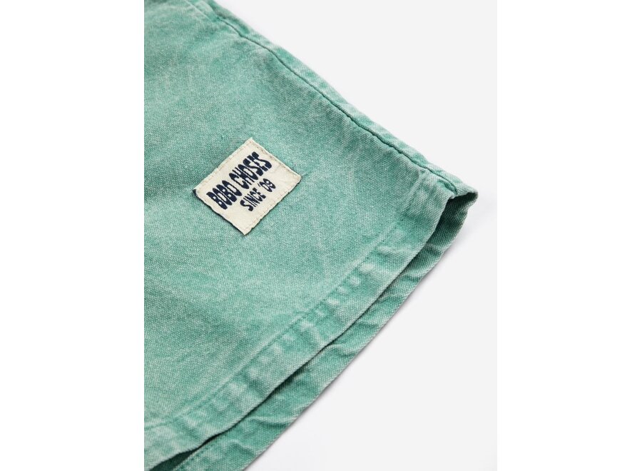 Bobo Choses | Bobo Choses Since 09 Woven Bermuda Shorts Green