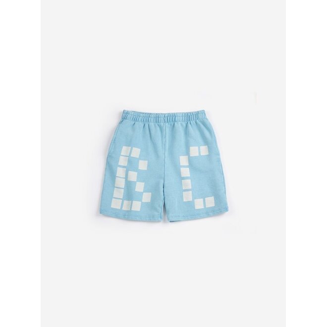 Square Bobo Choses Bermuda Shorts Light Blue