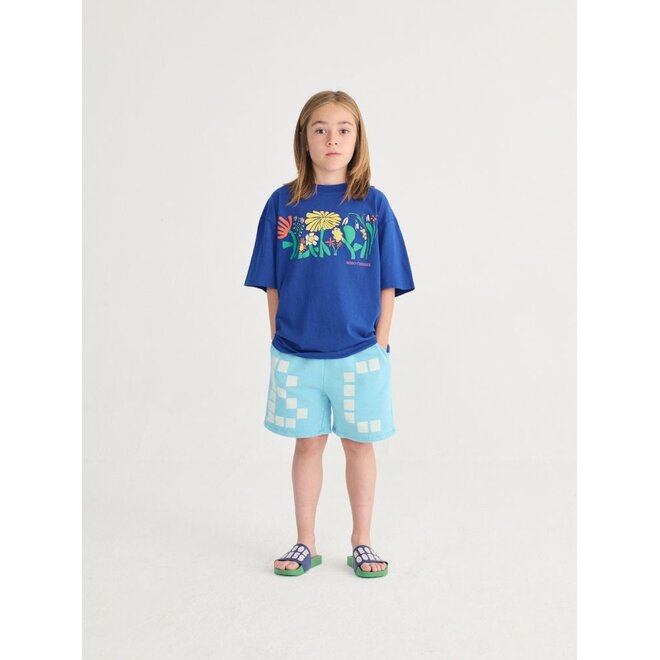 Bobo Choses | Square Bobo Choses Bermuda Shorts Light Blue