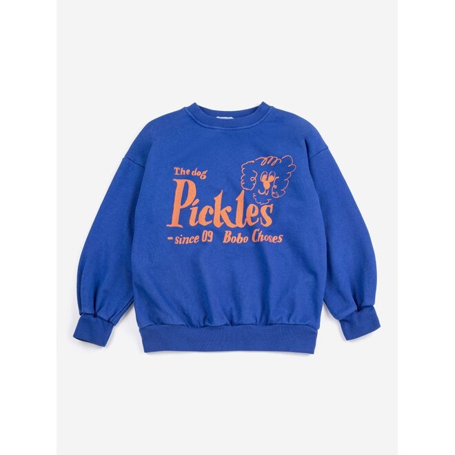 Pickles The Dog Sweatshirt Midnight Blue