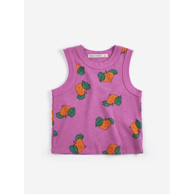 Tangerine All Over Tank Top Purple