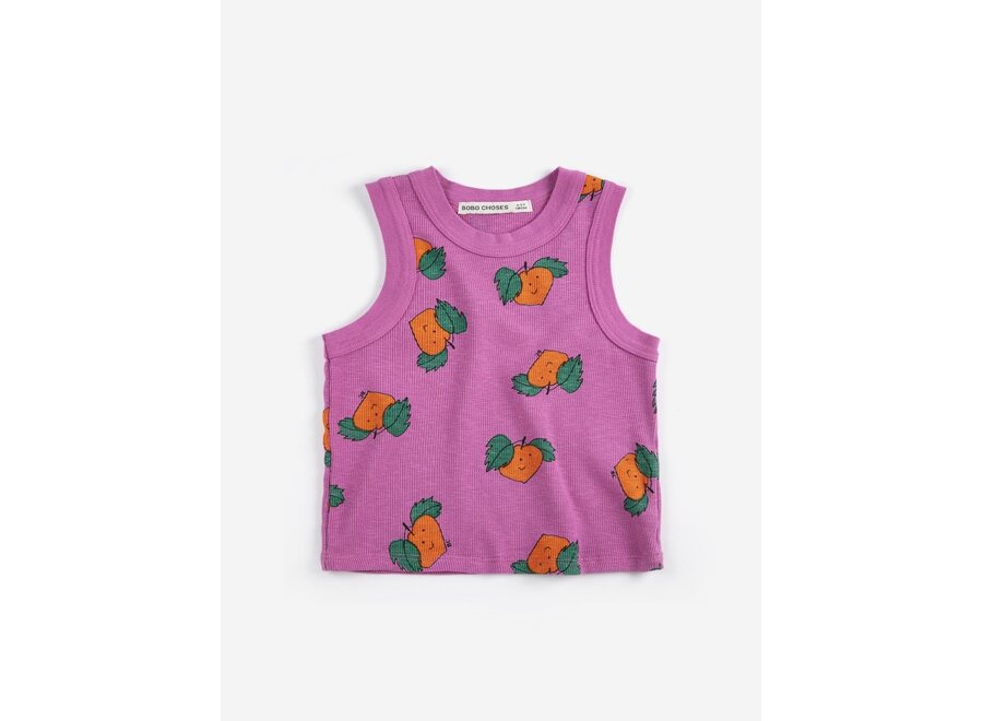 Bobo Choses | Tangerine All Over Tank Top Purple