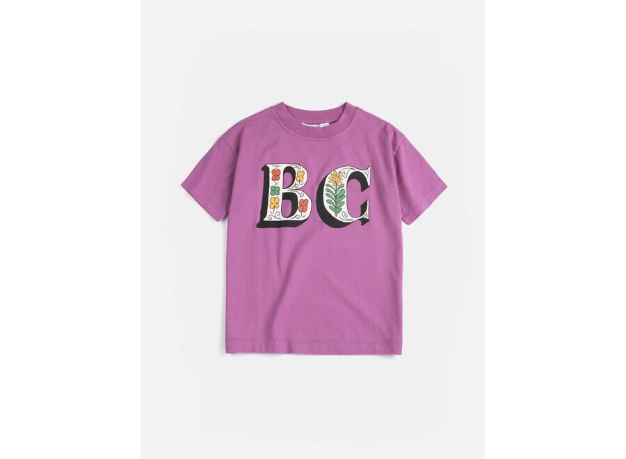 Bobo Choses | Spring Letters T-Shirt Purple
